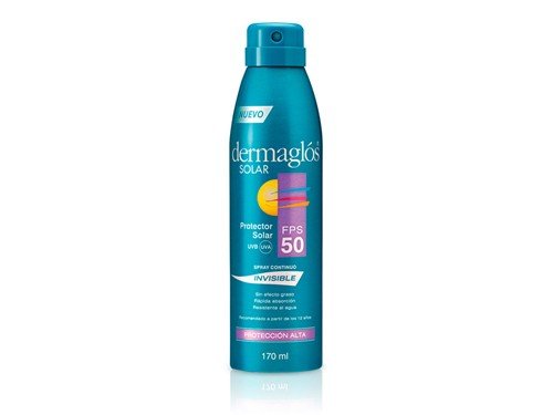 DERMAGLOS  Protector Solar FPS50 Spray Invisible 170ml