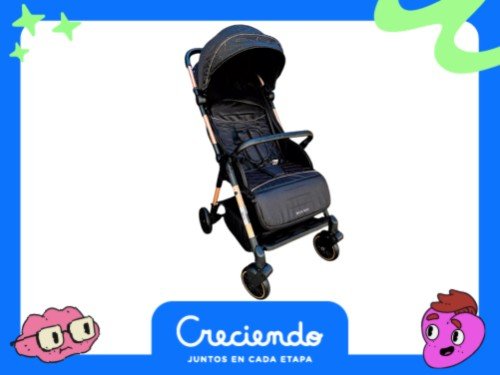 Coche Cuna De Bebé Aria Mega Baby Ultraliviano Y Compacto