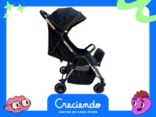 Coche Cuna De Bebé Aria Mega Baby Ultraliviano Y Compacto