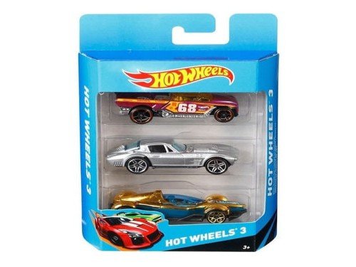 Hot Wheels Pack X3 Vehiculos K5904