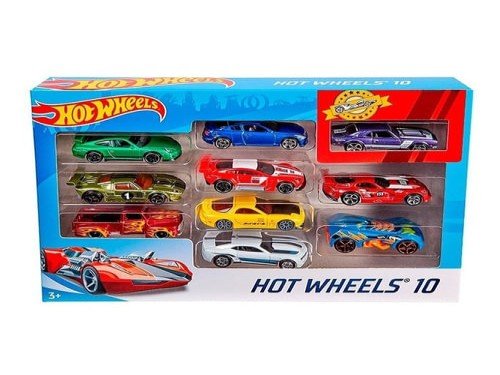 Hot Wheels Surtido Pack X10 54886