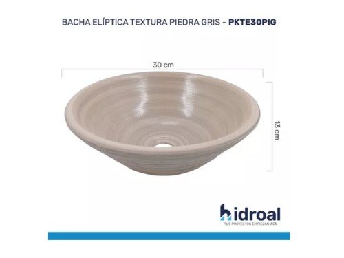 BACHA DE APOYO BAÑO CERAMICA ARTESANAL FANGO