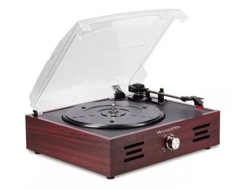 Bandeja Tocadiscos Vinilo Wincofon Vintage Winco Aux W408 Parlantes BT