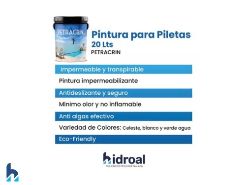 PINTURA PARA PILETAS PETRACRIN