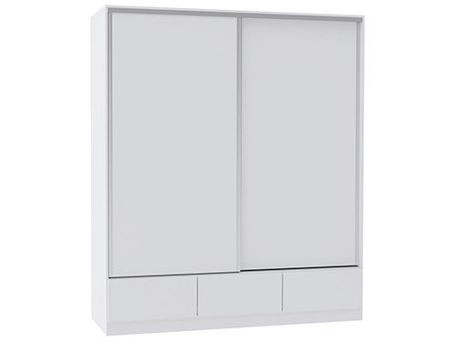 Placard Puerta Corrediza 3120 Blanco Orlandi