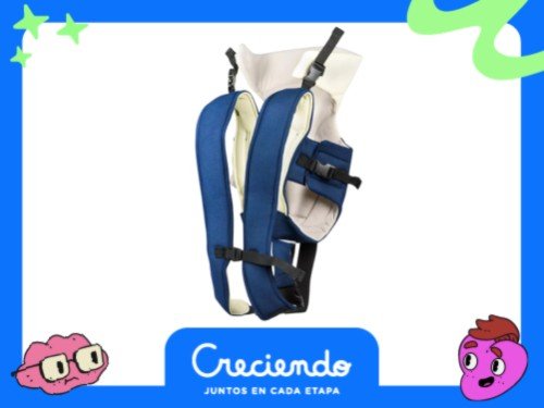 Mochila Porta Bebé Grou Ac9005 Reforzada Hasta 18 Meses