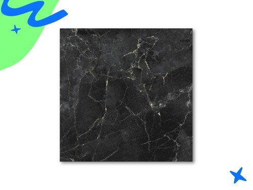 Cerámico Potenza Negro Brillante 50x50m2 Cañuelas