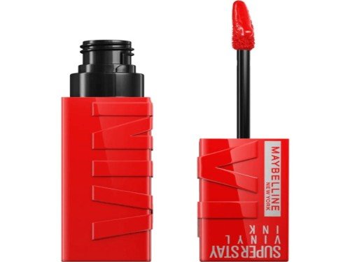 Labial Líquido Maybelline Super Stay Vinyl Ink Red Hot