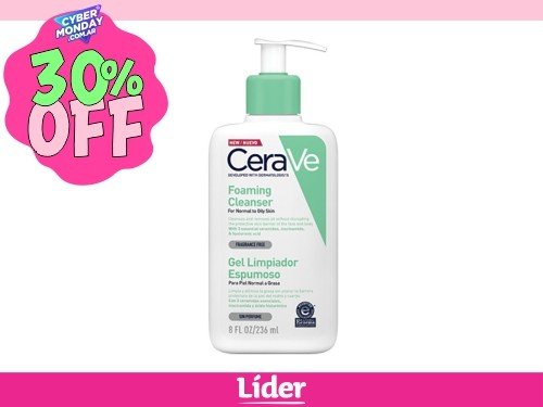 CERAVE Limpiador Facial Gel-Espumoso x 236 Ml.