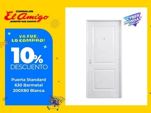 Puerta Standard 630 Barmetal 200X80 Blanca