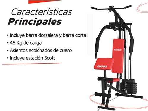 Multigimnasio home fitness Randers ARG-63120