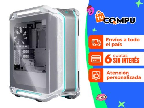 GABINETE COOLER MASTER COSMOS C700M BLANCO