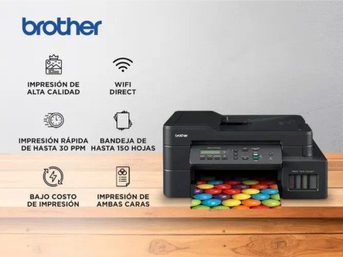 IMPRESORA BROTHER INKTANK MULTIFUNCION COLOR T720DW