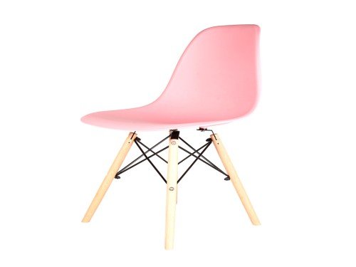 Sillas Eames Rosas x6