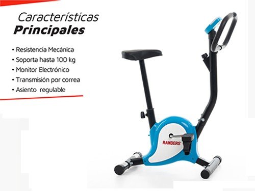 Bicicleta Randers vertical fija  home fitness ARG-101