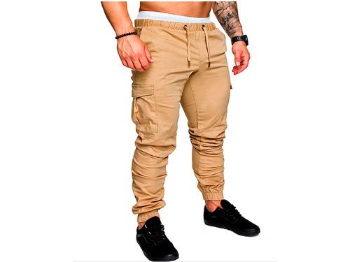 PANTALON HOMBRE BOLSILLOS CASUALES JOGGER ALPINA CARGO