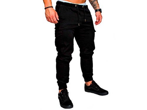 PANTALON HOMBRE BOLSILLOS CASUALES JOGGER ALPINA CARGO