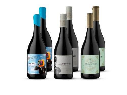 VInos Mix Los Señores Malbec - Bodega The Wine Plan - Caja x 6