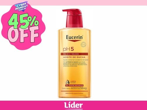 EUCERIN PH5 Aceite de Ducha  x 400 Ml.