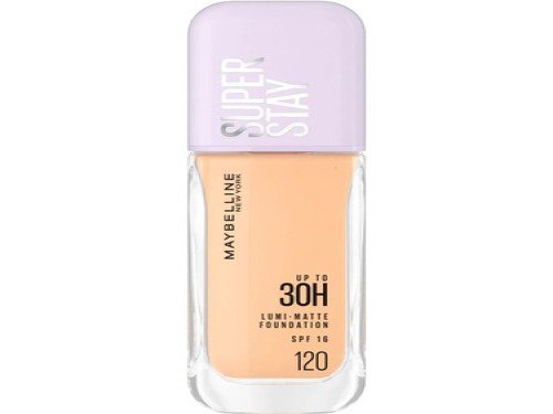 Base de Maquillaje Maybelline Super Stay Lumi-Matte Tono 120