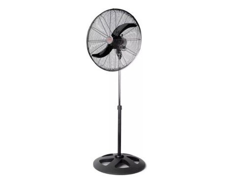 Ventilador Industrial De Pie 24 Pulgadas Axel Pie24 Pales Metal