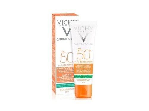 Protector solar matificante 3 en 1 Vichy