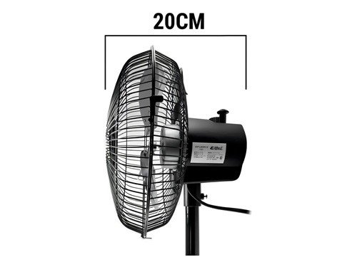 Ventilador 10 Pulgadas De Pie Potente Chico Oscilante Eiffel