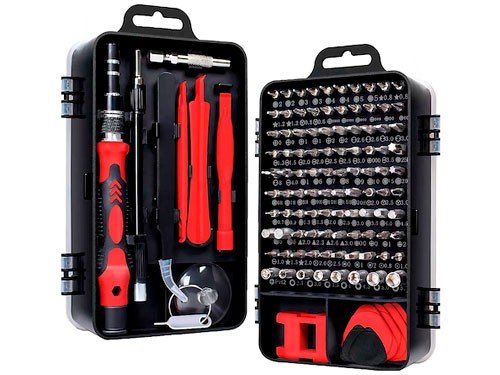 SET KIT HERRAMIENTAS DE PRECISION CELULARES TABLET PC ALPINA 115 PIEZA