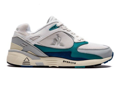 Zapatillas Le Coq Sportif Lcs R1100 Og Blanco Azul Verde Deportivas