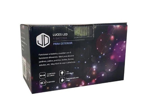 Luces  Led Exterior 10M Blanco Frio