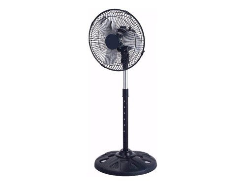 Ventilador De Pie 10 Pulgadas Electro Point Negro 25 Cm De Diámetro