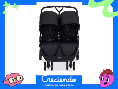 Cochecito Para Mellizos Britax B - Lively Double