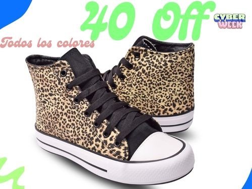 Nayree-denver 827 Animal Print-botita Lona All