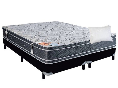 CONJUNTO SOMMIER DESEO CORAL SUPER KING 200X200 + 2 ALMOHADA DE REGALO