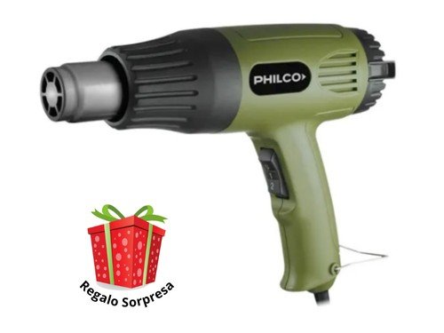 Pistola De Calor PA2001 2000w 600 Grados Selectora De Calor Philco