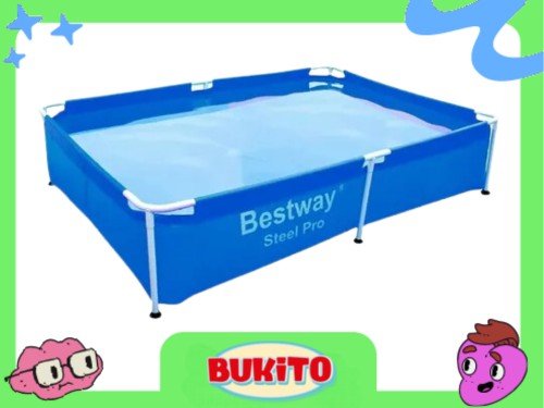 Pileta Estructural Rectangular Steel Pro 190cm Bestway 10473