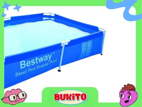 Pileta Estructural Rectangular Steel Pro 190cm Bestway 10473