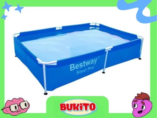 Pileta Estructural Rectangular Steel Pro 190cm Bestway 10473