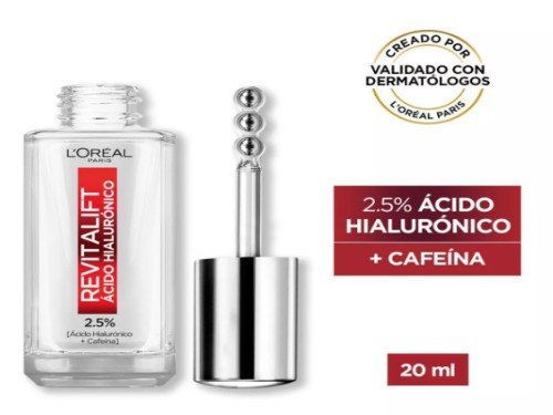 Ácido Hialurónico Sérum De Ojos L'oréal Paris Revitalift Día Noche 20m