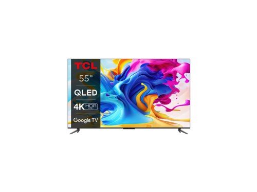 TV TCL SMART QLED 55" 55C655 UHD GOOGLE TV-RV