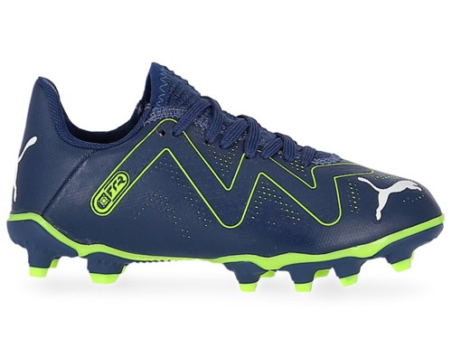 Botines Puma Future Play Jr Fg Azules