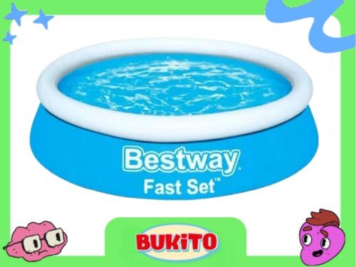 Pileta Inflable Bestway Fast Set Redonda 57392 940l