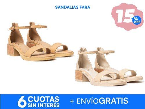 SANDALIAS FARA