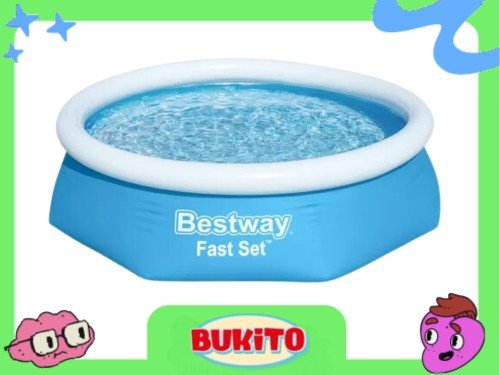 Pileta Inflable Bestway Fast Set 1880l Redonda 57448