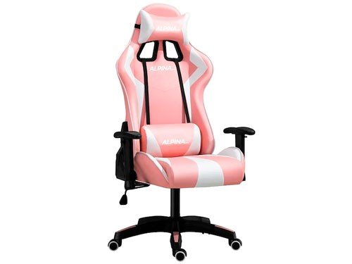 SILLA SILLON GAMER ERGONÓMICA GIRATORIA RECLINABLE PREMIUM ALPINA