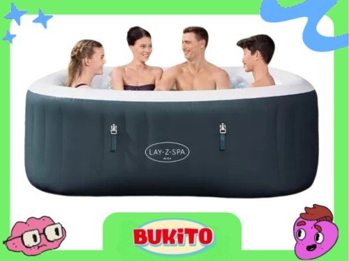 Jacuzzi Inflable Hidromasaje Bestway Lay-z Spa Ibiza 778 Lts