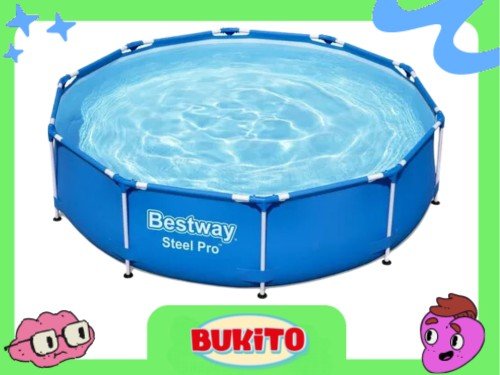 Pileta Estructural Redonda Bestway 56677 Capacidad 4678l