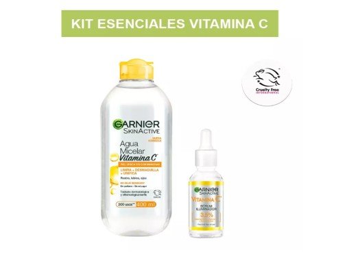 Garnier Kit De Rutina Vitamina C Sérum Y Agua Micelar