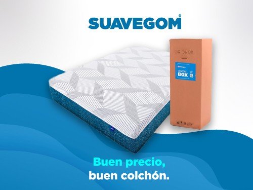 Colchón en caja Suavegom Confort Box 190x140 2 Plazas