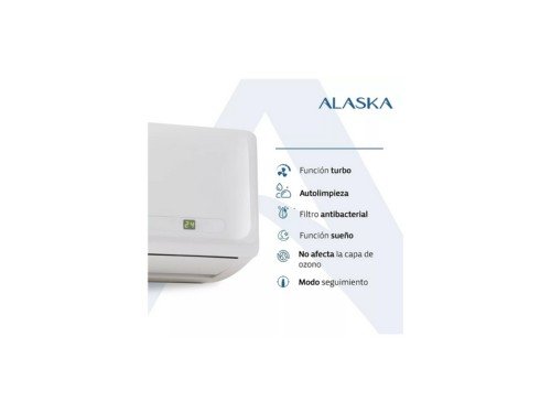 AIRE ACONDICIONADO ALASKA SPLIT 2700W FC